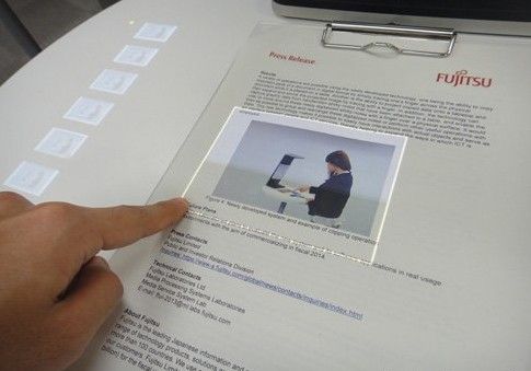2014年,虚拟触控或实现报纸变成触摸屏