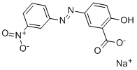 间硝基苯偶氮水杨酸钠