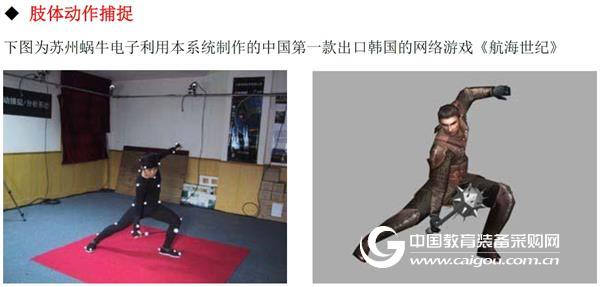 光学运动捕捉的系统功能