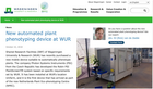 PlantScreen植物表型成像分析技术全球快讯