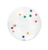 Activity Ball 柔软度3级 活动瑜伽球 内部带彩色装饰透明款