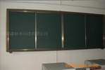 生产与班班通工程电子白板配套使用的推拉黑板带锁