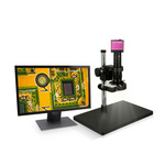 EOC华显光学200万工业视频显微镜HDMI接口视屏显微镜生产线线路板观察检测