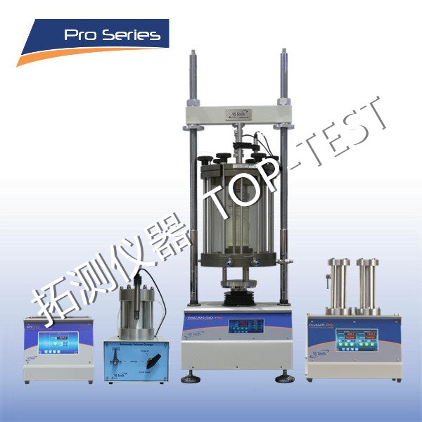 英国VJ Tech 全自动非饱和土三轴试验系统【图】【拓测仪器 TOP-TEST】非饱和土三轴仪