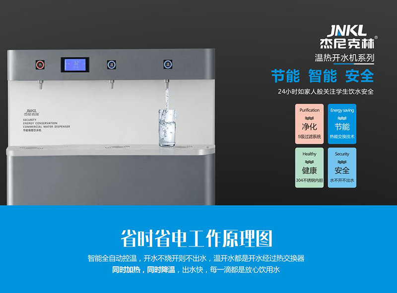 杰尼克林牌 校園節能飲水機 KL-2G-C 校園飲水臺 溫熱型飲水機 直飲水機