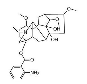 去乙酰高烏甲素 N-leacetyl-lappaconitine