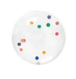 Activity Ball 柔软度3级 活动瑜伽球 内部带彩色装饰透明款