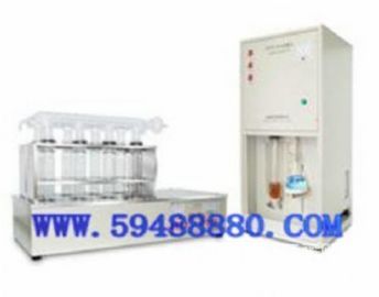 凯氏定氮仪/粗蛋白含量测定仪（双排配八孔消化炉） 型号：CDKDN-08C