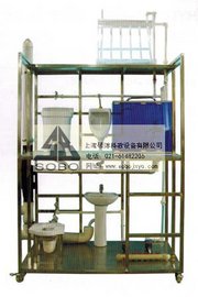 住宅樓一戶一表及辦公樓給排水系統實訓裝置