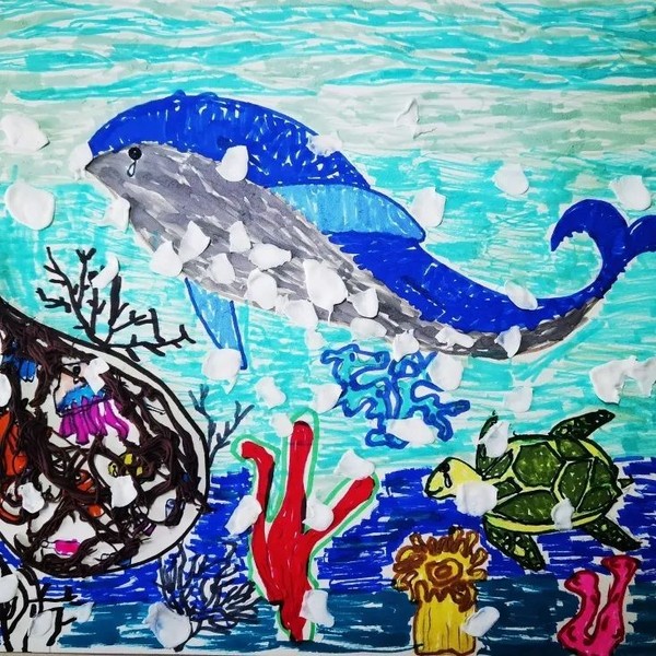 紅黃藍“放飛綠色夢想 保護地球未來” 兒童畫公益巡展火熱征集中