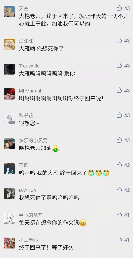 劉曉艷低調復出