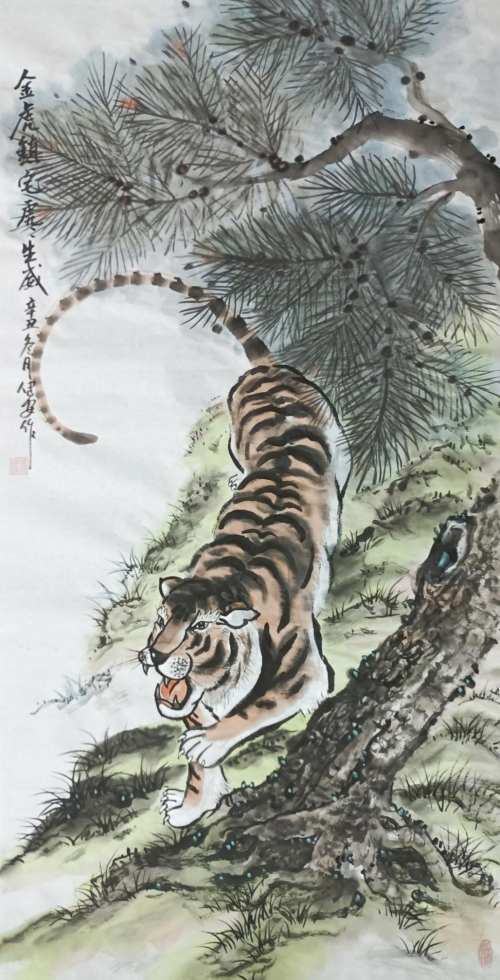 【政府采購藝術家代表】中國風范 國之瑰寶——馮健安精品手繪