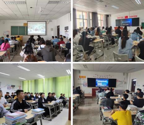 蘭州石化職業技術大學各校區組織師生“同上一堂航天精神思政大課”