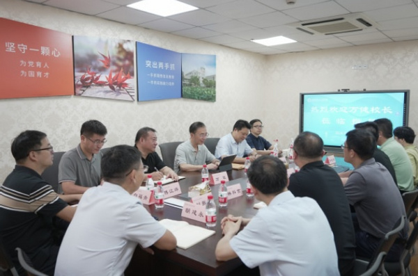 浙江水利水電學院校長萬健深入二級學院調研指導工作