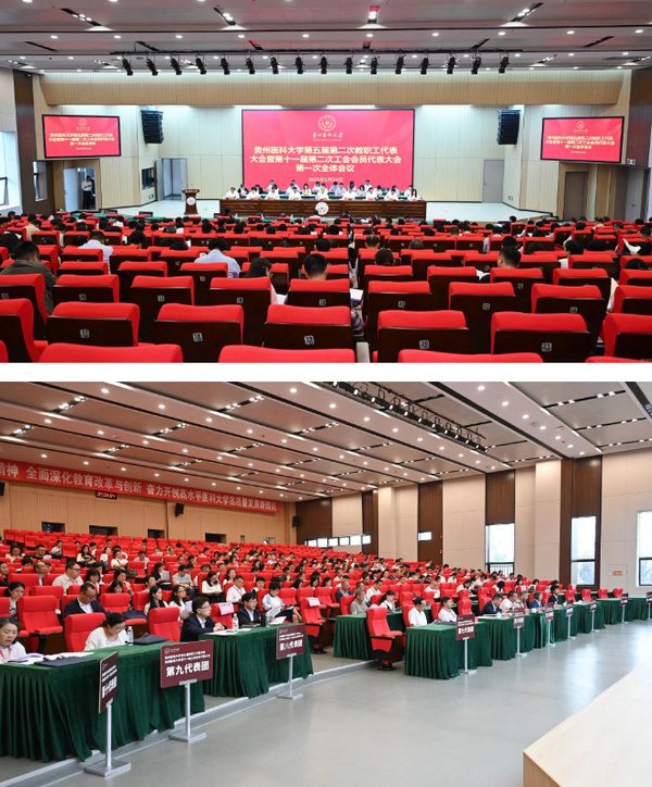 贵州医科大学召开第五届第二次教职工代表大会暨第十一届第二次工会会员代表大会