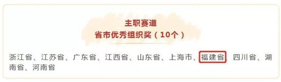 第七屆大學生創新創業大賽全國總決賽福建省獲佳績