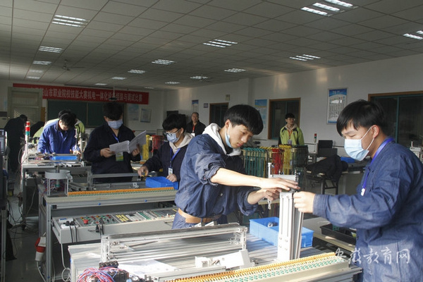 皖江職教中心學校承辦2021年馬鞍山市職業院校技能大賽