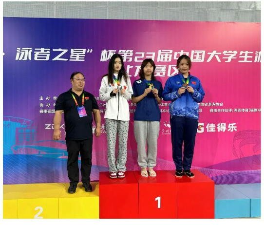 哈爾濱工程大學游泳隊參加第23屆中國大學生游泳錦標賽 (北方賽區)斬獲佳績