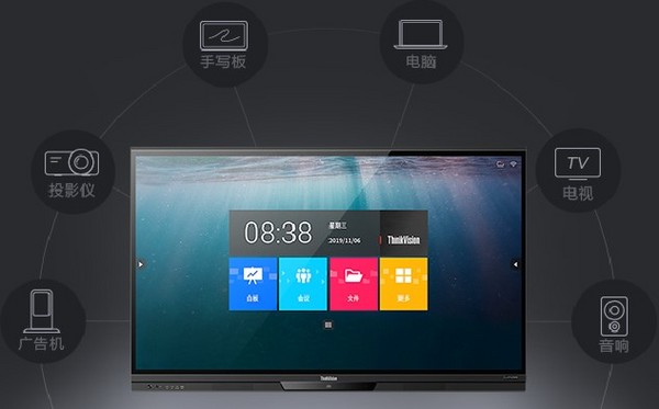 致力會議效率、體驗升級 聯想ThinkVision BM86ts電容智能大屏旗艦版發布