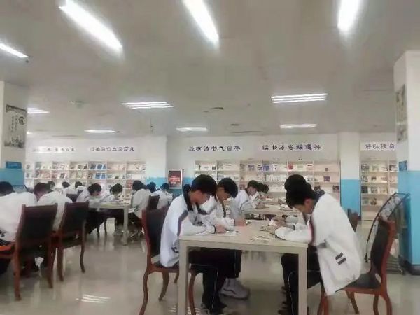 在文化盛宴中不斷展現自我——定州中學圖書館風采