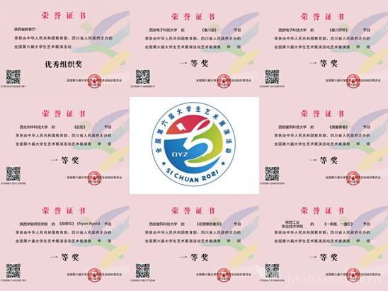 陜西高校參加全國第六屆大學生藝術展演活動現場展演