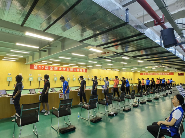 清华大学射击队在全国大学生射击锦标赛上斩获11金4银1铜