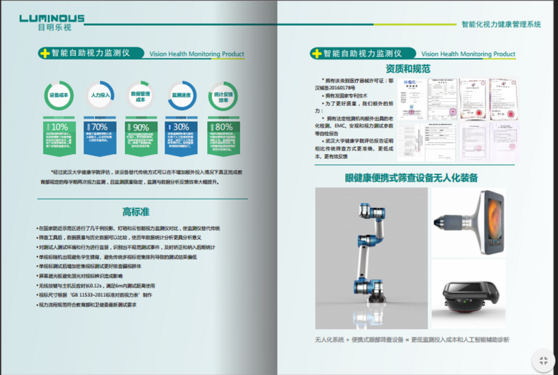 學校視力健康管理系統& 眼健康篩查系統&近視防控