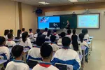 密山市藍天實驗學校迎接教師信息技術應用能力提升工程2.0市級驗收
