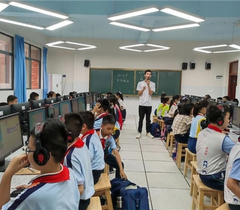 学校的机房快要坐不下了,广西南宁市银岭小学如何开展人工智能教育?