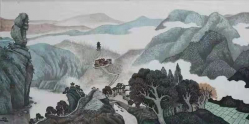【政府采购艺术家代表】中国风范 国之瑰宝——朱继善精品手绘